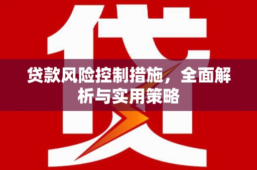 竹崎贷款风险控制措施，全面解析与实用策略