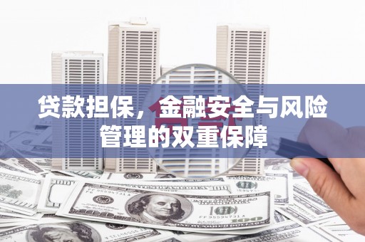 裕民贷款担保，金融安全与风险管理的双重保障