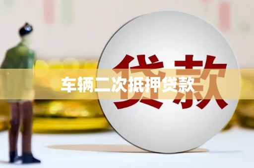瑞昌车辆二次抵押贷款