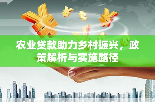 兰屿农业贷款助力乡村振兴，政策解析与实施路径