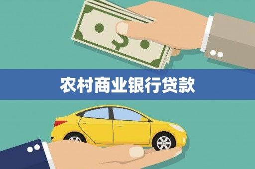 田家庵农村商业银行贷款