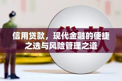 鄱阳信用贷款，现代金融的便捷之选与风险管理之道