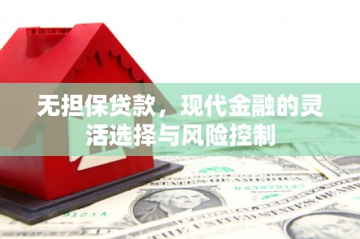 宁海无担保贷款，现代金融的灵活选择与风险控制