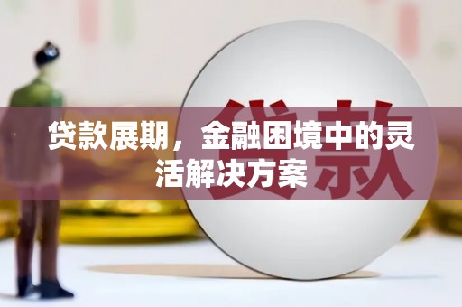 阿莲贷款展期，金融困境中的灵活解决方案