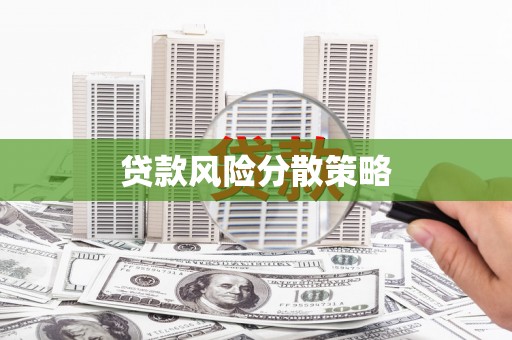 北斗贷款风险分散策略