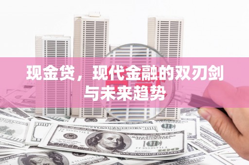 额济纳旗现金贷，现代金融的双刃剑与未来趋势