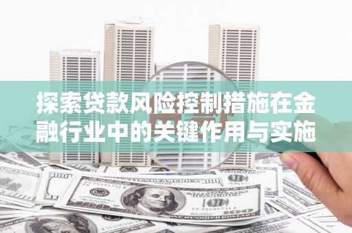 荔湾探索贷款风险控制措施在金融行业中的关键作用与实施策略
