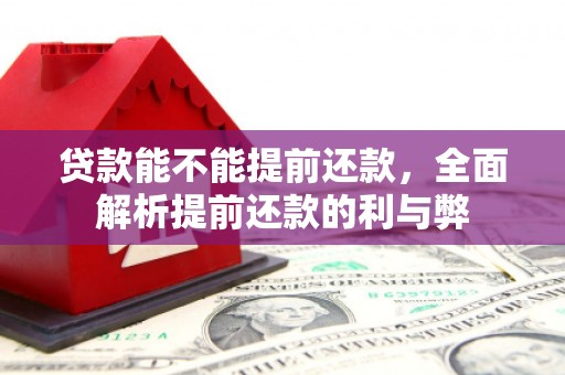牧野贷款能不能提前还款，全面解析提前还款的利与弊