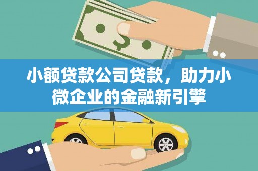 郾城小额贷款公司贷款，助力小微企业的金融新引擎