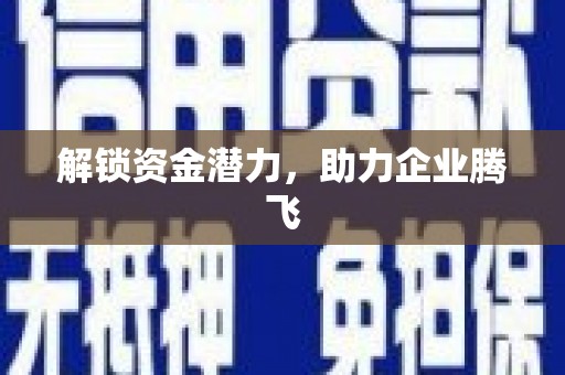 邵东解锁资金潜力，助力企业腾飞